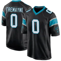 Game Brycen Tremayne Men's Carolina Panthers Black Team Color Jersey - Nike