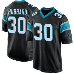 Game Chuba Hubbard Youth Carolina Panthers Black Team Color Jersey - Nike
