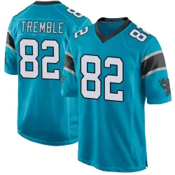 Game Tommy Tremble Men's Carolina Panthers Blue Alternate Jersey - Nike